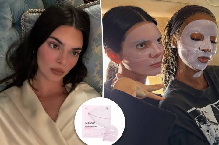 Kendall Jenner uses these under-$20 Medicube face masks