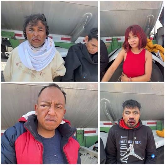 Pobladores atrapan a cinco presuntos ladrones