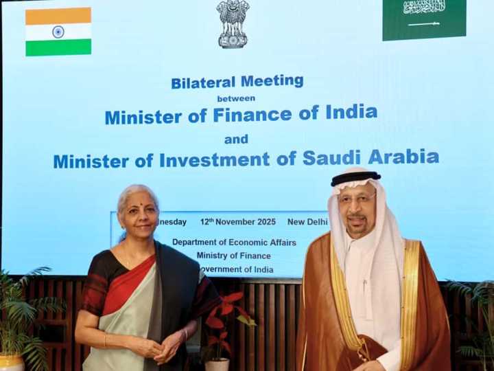 Sitharaman meets Saudi Arabia’s Minister of Investment