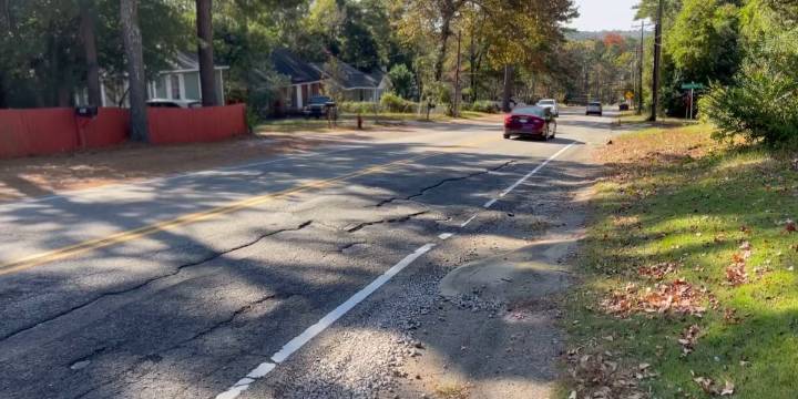 Duke Avenue road conditions spark safety concerns in North Columbia