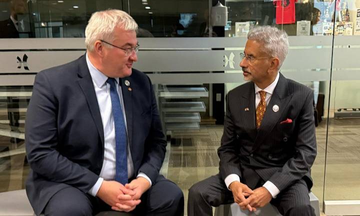 EAM Jaishankar Meets Saudi, Ukrainian Counterparts