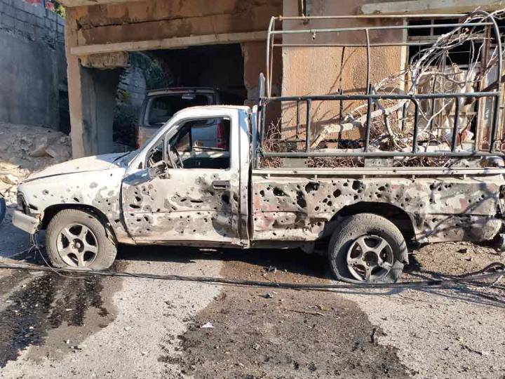 Agresión israelí mata a 13 personas en el suroeste de Siria (+Foto)