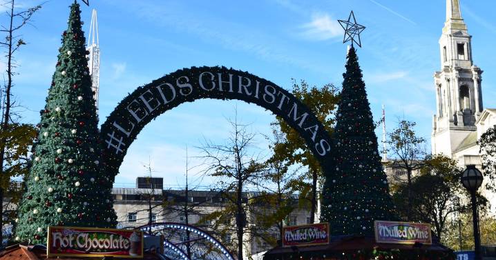 Leeds Christmas Market 2025 full food and drink price list for attraction's major stalls