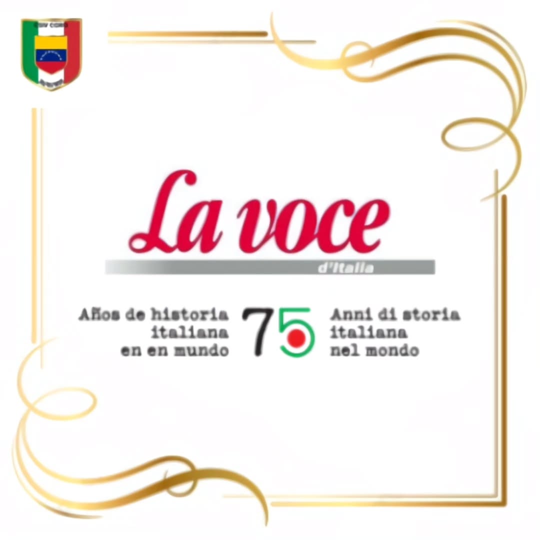 Centro Social Italo Venezolano Coro: congratulazioni a La Voce d’Italia per i suoi 75 anni di storia