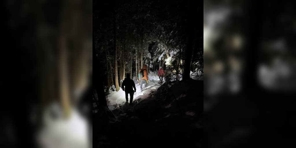 Two hikers rescued from Vermont mountain in 8 inches of snow during nighttime