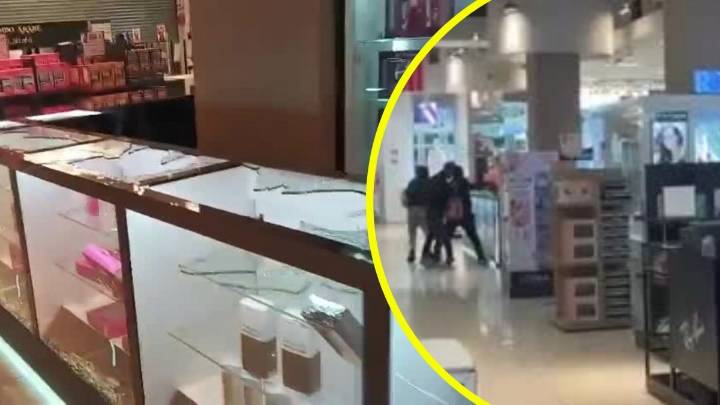 "Entraron disparando y la gente salió corriendo": Testigos relatan violento robo con balacera en mall de Maipú