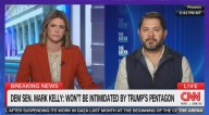 Senate Democrat Dresses Down Pete Hegseth on CNN for Threat Against Mark Kelly