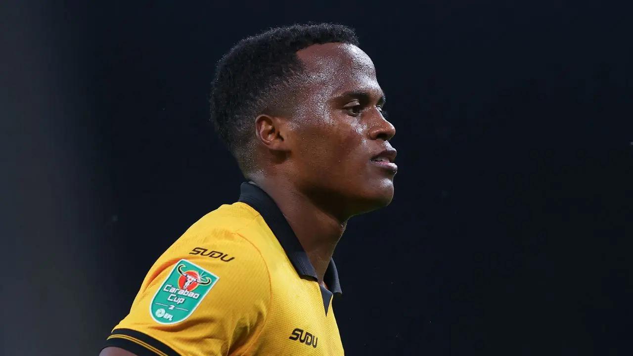 Jhon Arias tuvo infortunado momento con Wolverhampton; hizo que le anularan gol a compañero