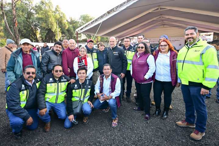 Texcoco, Ixtapaluca y La Paz ya operan nuevos Trenes de Pavimentación