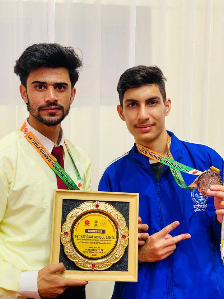 Doda youth wins Silver at 69th National School Games
