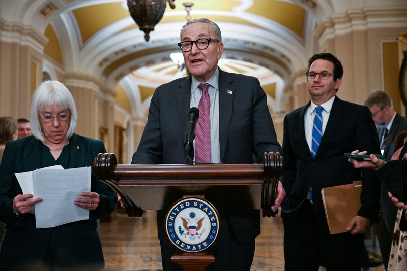 Schumer in the hotseat, again, over deal to fund government