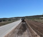 25 de Mayo: el municipio arregló las banquinas de la ruta 151 ante la falta de respuestas nacionales