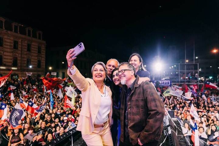 Tema de la seguridad se toma cierre de campaña electoral en Chile (+Fotos)