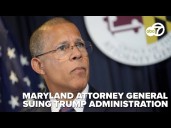 🔴LIVE: Maryland's attorney general announces a lawsuit against Trump Administration