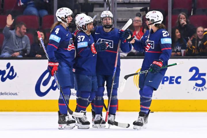 Abbey Murphy’s 3 goals lead US to 4-1 win over Canada in pre-Olympic Rivalry Series opener – Chicago Tribune