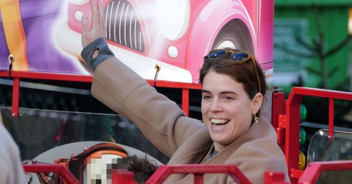 Princess Eugenie puts on brave face amid Andrew scandal on festive family fun day out