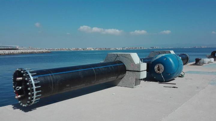 La Generalitat licita el proyecto para renovar el emisario submarino de Cullera