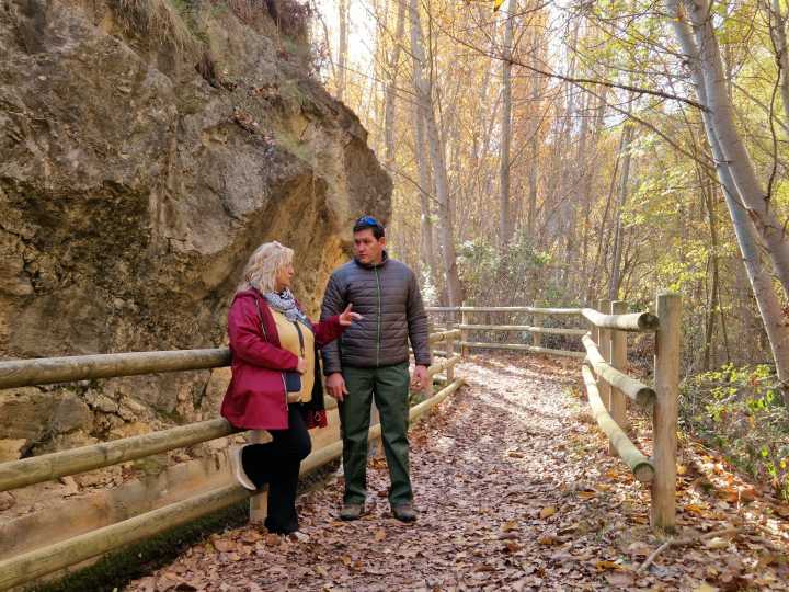 El Ayuntamiento de Teruel está mejorando el Paseo Fluvial del río Guadalaviar para incrementar su seguridad y mantenimiento