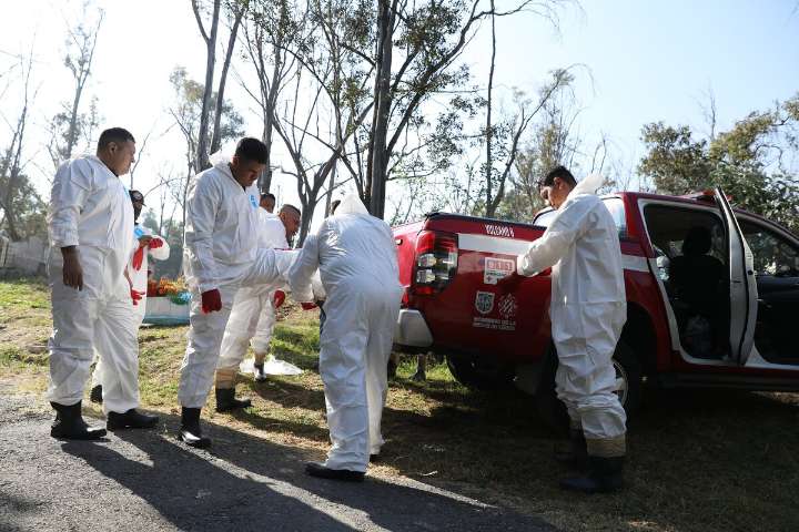 Inicia programa de exhumaciones en fosas comunes del Panteón Civil Dolores en la Miguel Hidalg...