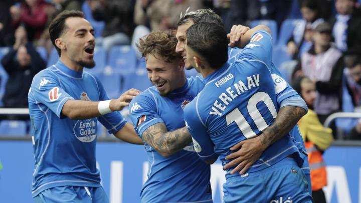 El Dépor se hace fuerte en lo más alto ante el Ceuta: 2