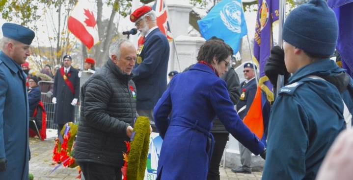 Belleville venerates past and present veterans on Remembrance Day