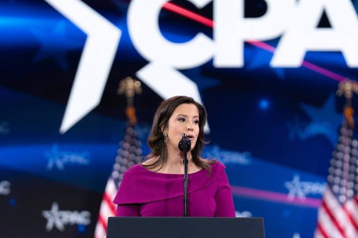 Republican US Rep. Elise Stefanik is running for governor of New York