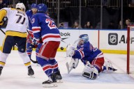 Rangers snap home winless streak with 6-goal effort vs. Predators - The Rink Live | Coverage of youth, junior, high school and college hockey