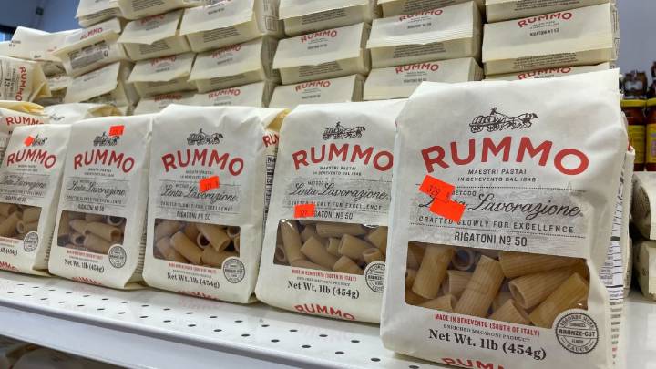 Rising tariffs could double the price of retail pasta from Italy