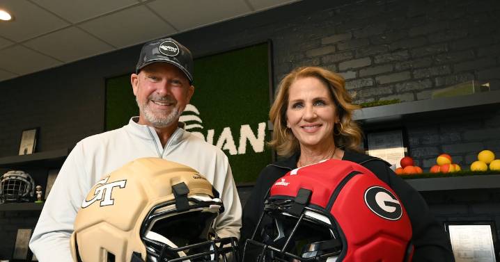 This metro Atlanta couple spearheaded a change in football helmets