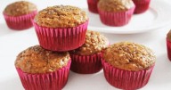 Muffins de avena y manzana saludables: una receta de pocos ingredientes y fácil de hacer