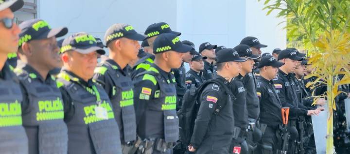 Más de 2.300 policías vigilarán elecciones de Gobernador en los 30 municipios del Magdalena