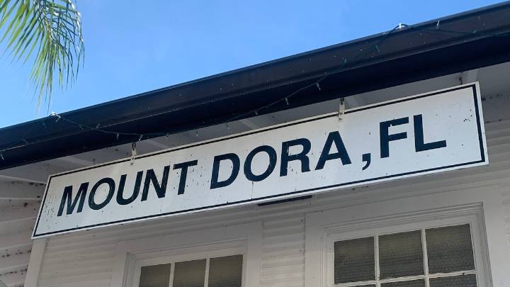 In Mt. Dora, hitting the pause button