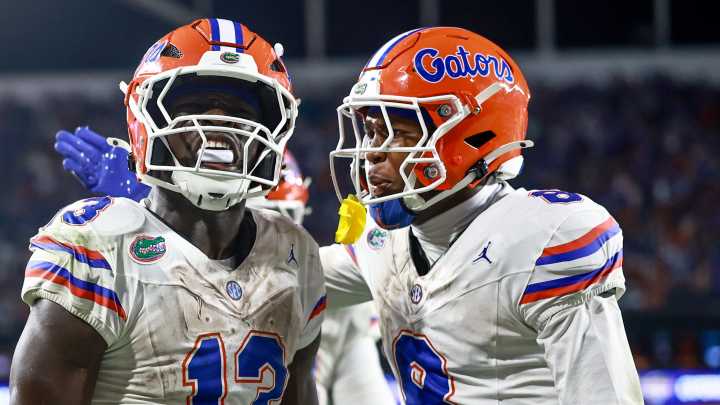 Florida football LB Aaron Chiles speaks about playing fullback and blocking on a TD run vs. Ole Miss