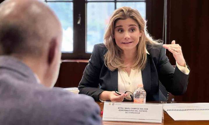 Maru Campos advierte: “Chihuahua no es refugio para migrantes”