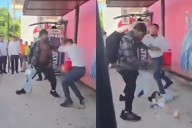 Taxista y turista se enfrentan a golpes en plena Quinta Avenida de Playa del Carmen: VIDEO