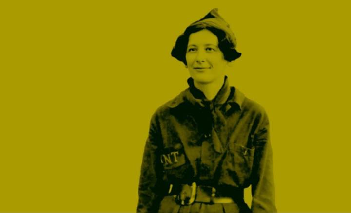 La filósofa que luchó en la guerra