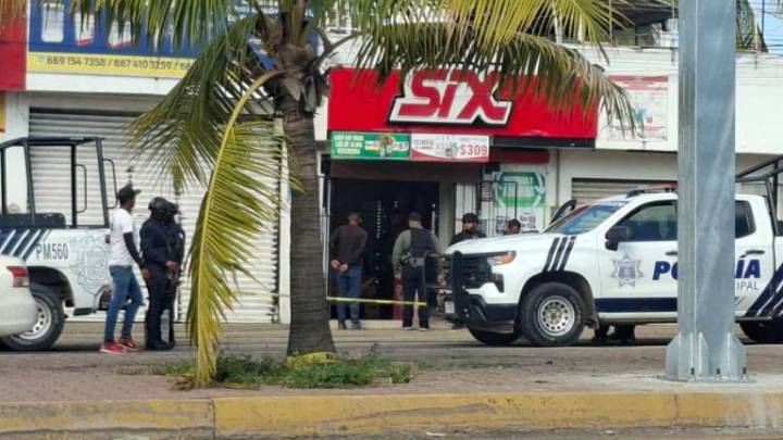 A quemarropa disparan contra dependiente de expendio de cerveza en el Venadillo al norte de Mazatlán
