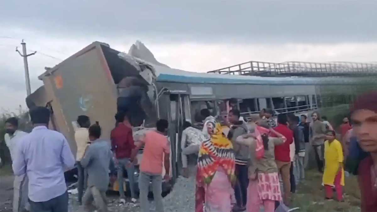 ‘Some passengers buried under gravel’: What led to Telangana bus-truck collision that killed 20 people