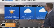 Windy and chilly start to the week, rain returns to Maryland Tuesday