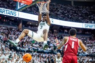 See photos as Michigan State basketball, Cam Ward muscle past Arkansas