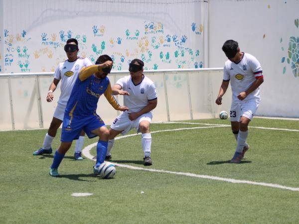 Topos FC listo para el Nacional de Futbol 5 para Ciegos
