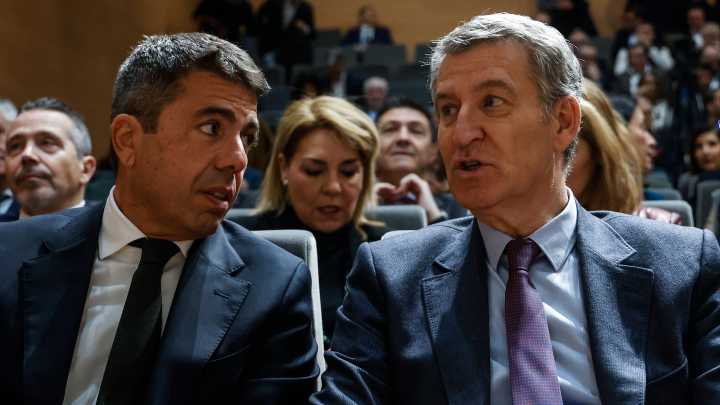 Mazón comparecerá hoy a las 9.00 para desvelar su futuro político tras hablar con Feijóo