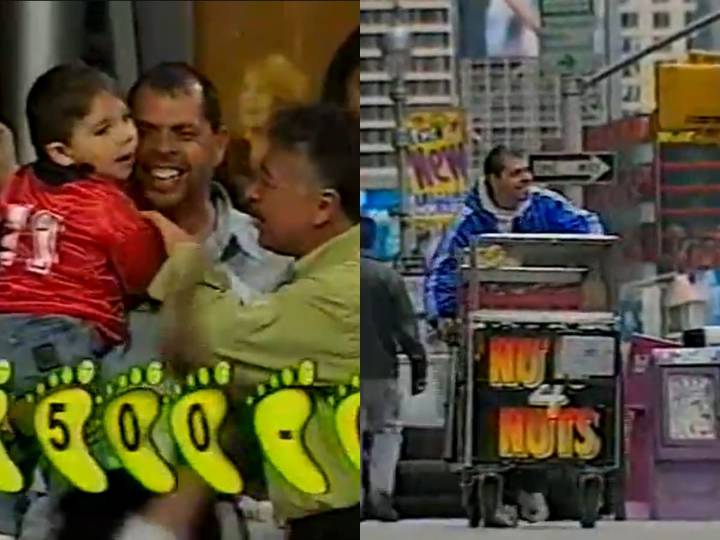Qué pasó con el “Conejo” Martínez, el chileno que vendía maní en Nueva York y emocionó en la Teletón 2000