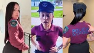 Pasaron a disponibilidad a una oficial de la Policía de la Ciudad por subir "contenido hot" a TikTok con el uniforme