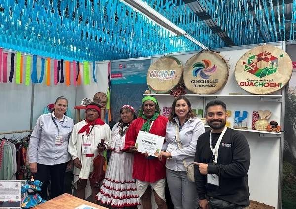 Cautiva Guachochi durante el Tianguis Nacional de Pueblos Mágicos 2025