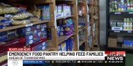 Emergency food pantry helping feed families