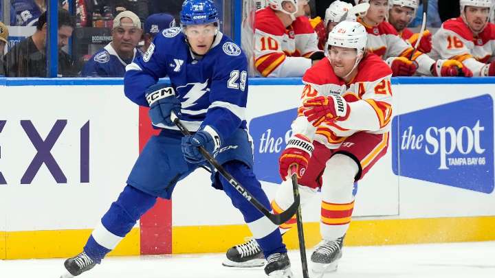 Flames’ three-game win streak ends after loss to Lightning