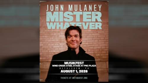 John Mulaney, Bailey Zimmerman and 'Weird Al' Yankovic announced as first headliners on Wind Creek Steel Stage at Musikfest 2026