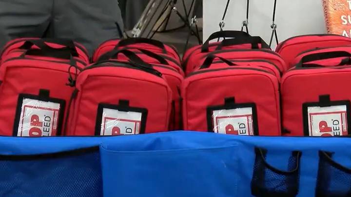 Vienna School District adds 85 Stop the Bleed kits to classrooms and school buses