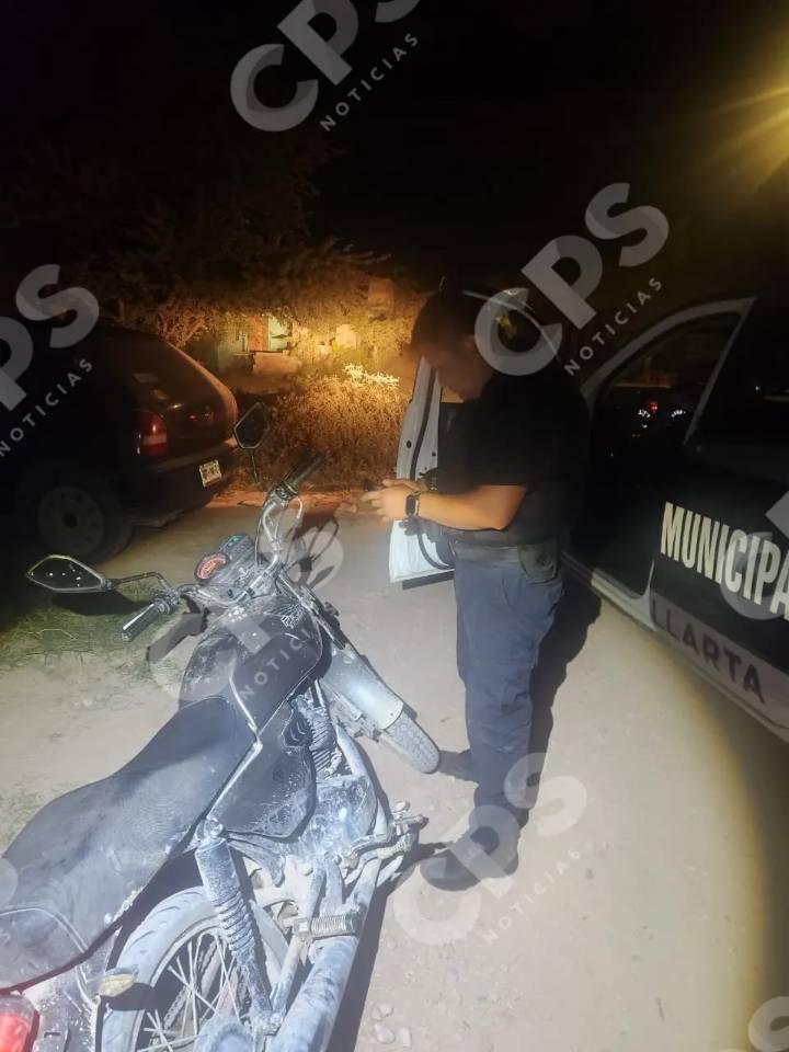 Recuperan Policias Vallartenses Moto Robada